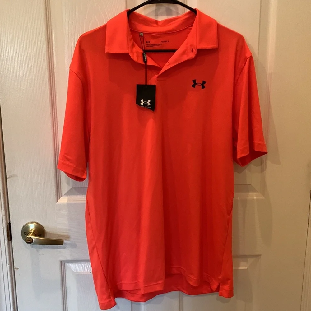 NWT Under Armour The Playoff Polo Golf Shirt - Picture 2 of 3